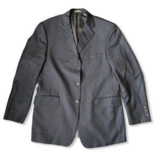 Vintage Men made in Canada black blazer jacket Size L